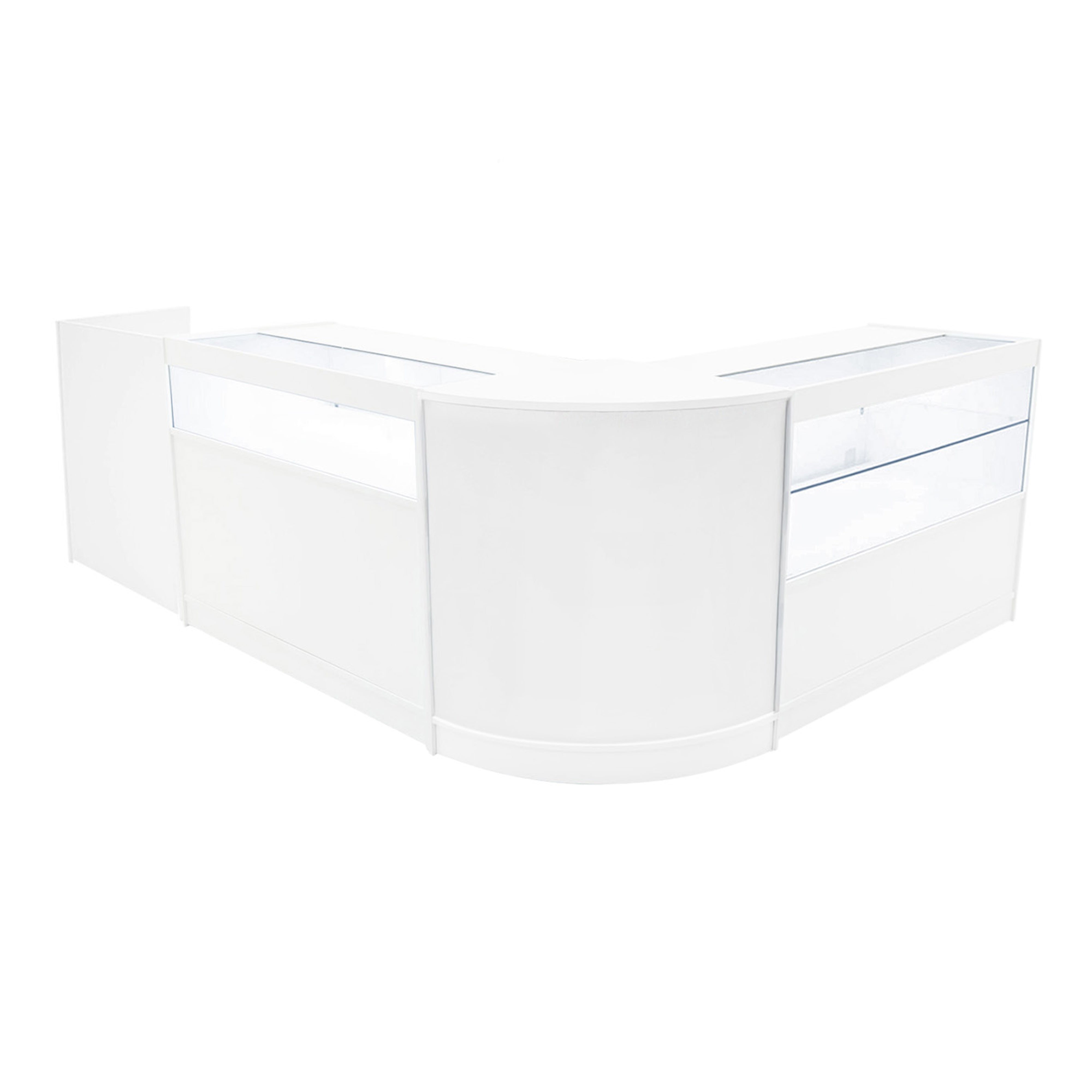 Q-Rax Gravity LED Set Banconi da Negozio Bianco B1200 C1200