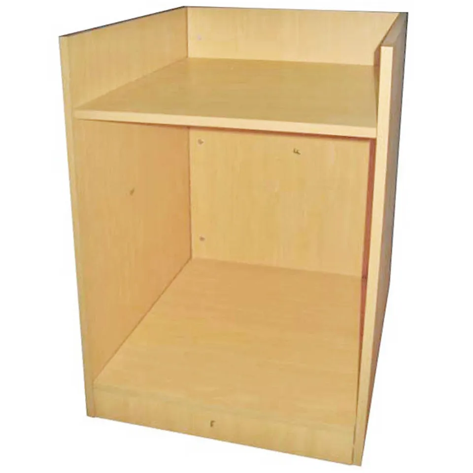 Q-Rax Banconi da Negozio TB60 Banco Cassa Acero 60 cm