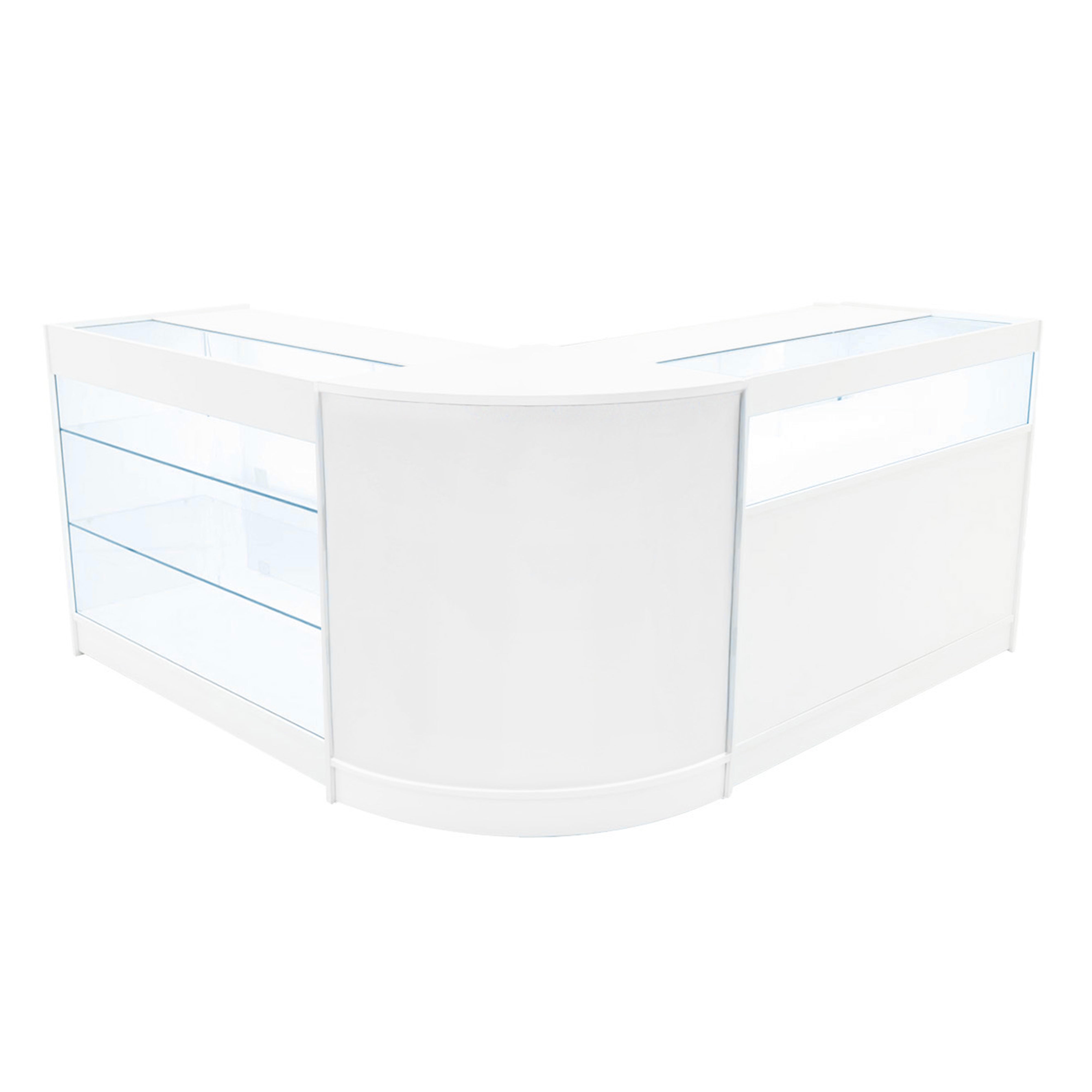 Q-Rax Triton Set Banconi Negozio LED K1200 B1200 CM60 bianco