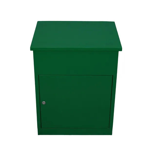 Q-Rax Accessori per la casa Cassetta Postale Pacchi Verde 58cm