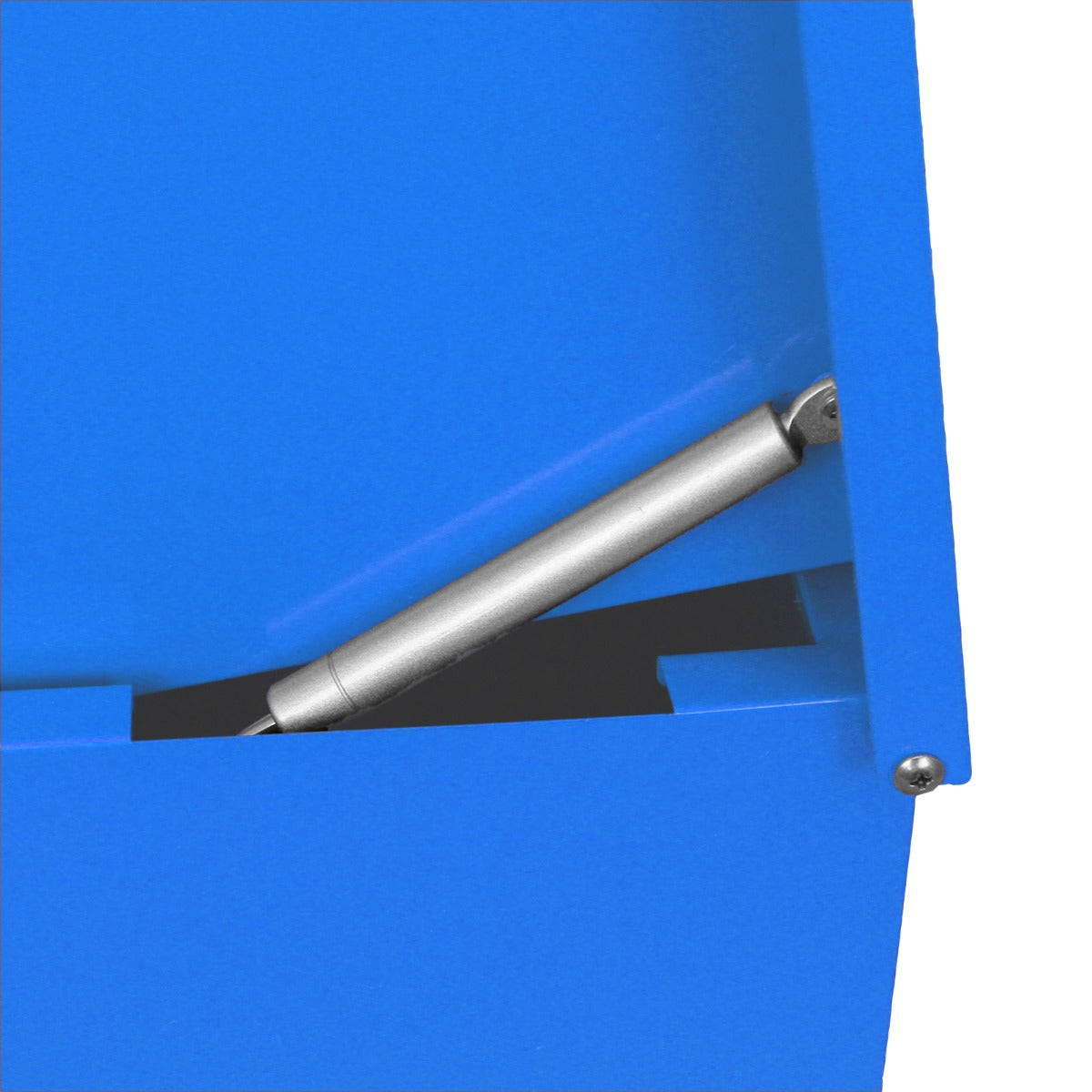 Q-Rax Cassetta Postale Pacchi Blu acciaio 58x36x46 chiave