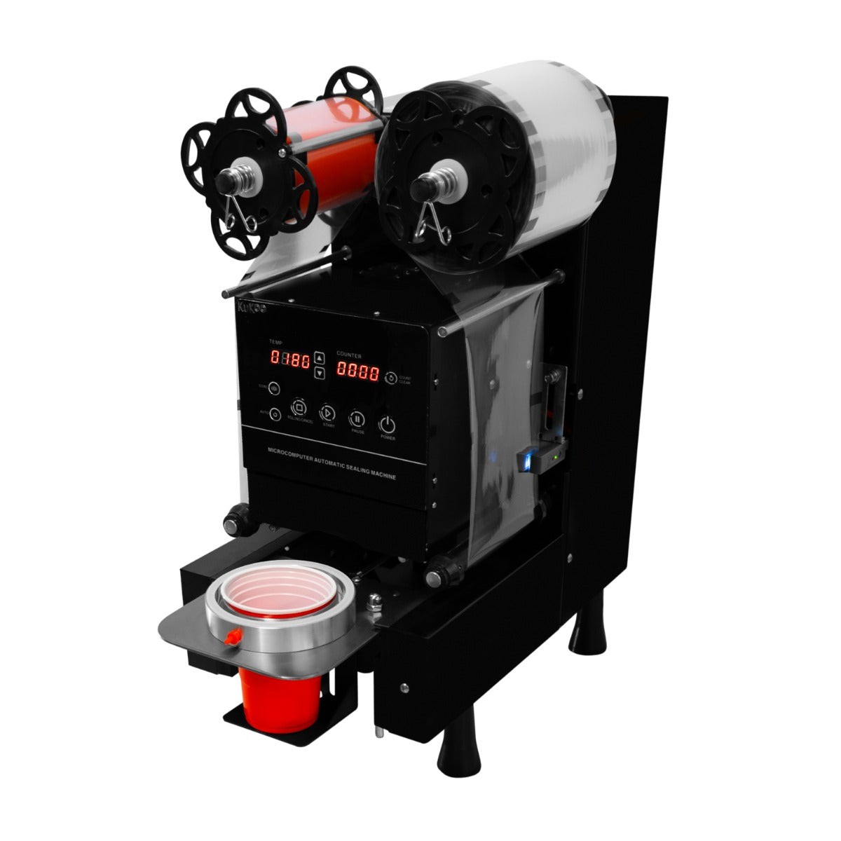 Q-Rax Sigillatrice Automatica per Tazze 90-95 mm 500W