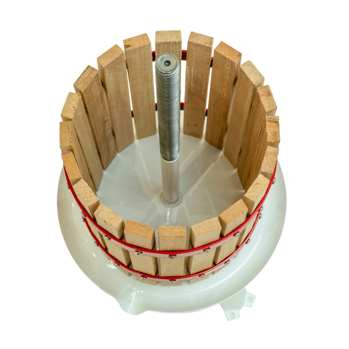 Q-Rax Torchio per Frutta 12 Litri Pressa Succo Quercia