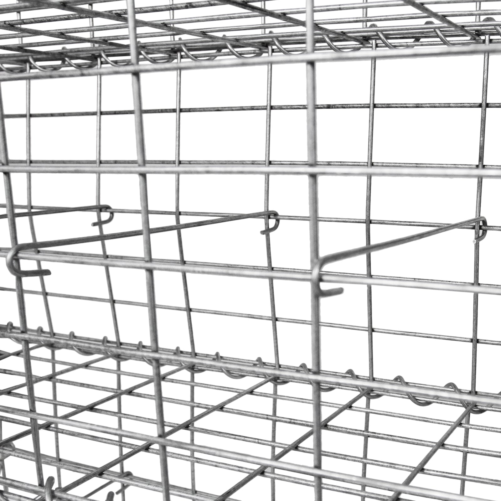 Q-Rax Deposito all'Aperto set 3 gabbioni 100x50x30 zincati