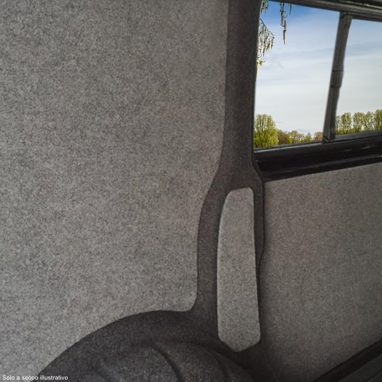 Q-Rax Moquette Furgoni Fumo 11mq + 5 Spray Adesivi