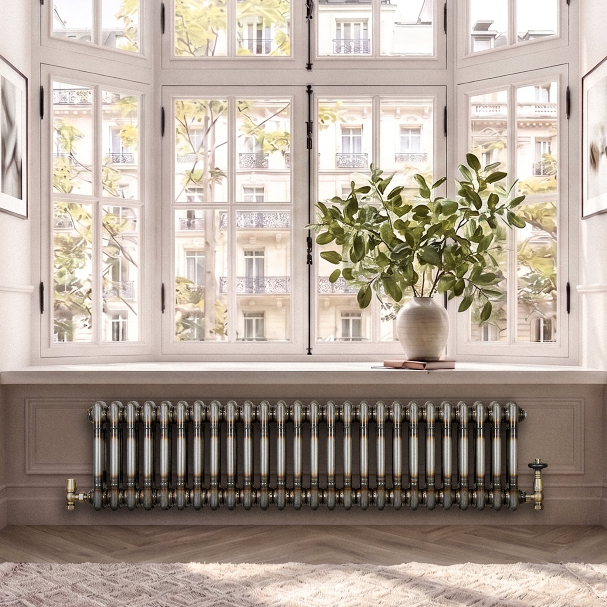 Q-Rax Radiatore Tradizionale 300x1190 mm 2 Colonne Grezzo