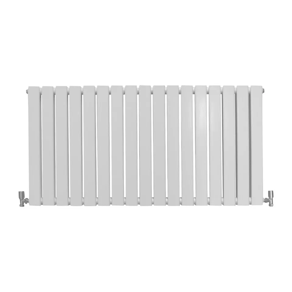 Q-Rax Radiatore Piatti Bianco Lucido 60x119 cm Acciaio
