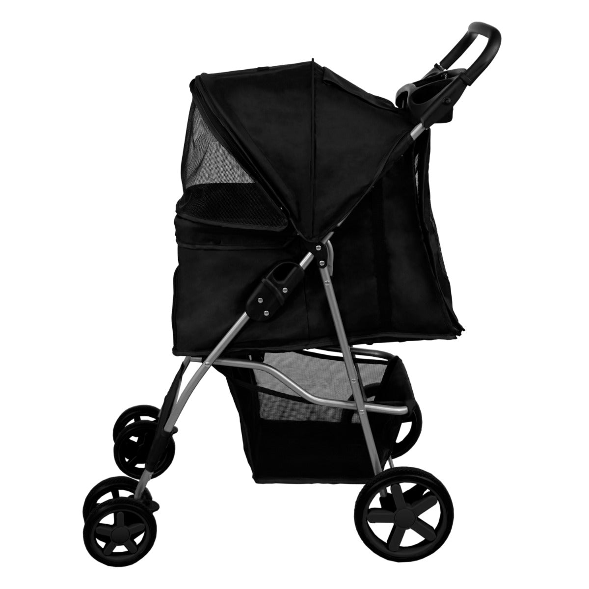 Q-Rax Accessori passeggino animali nero pieghevole 15kg