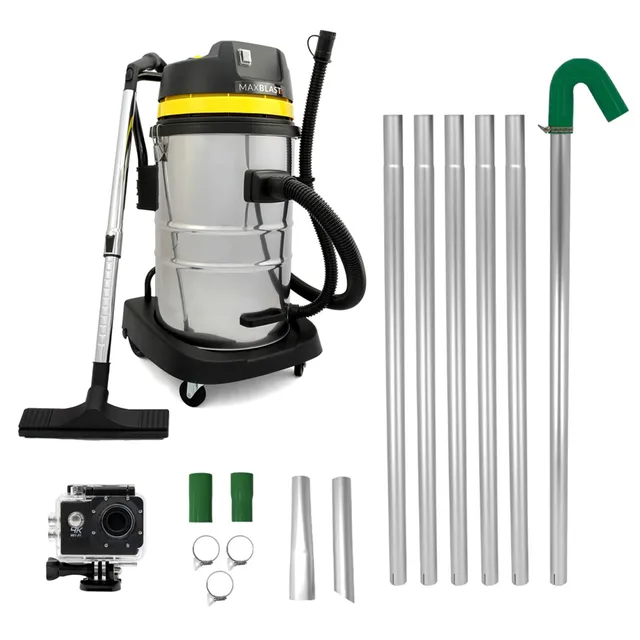 Q-Rax Commercio Artigianato Aspiratore 60L 7,2m 4K