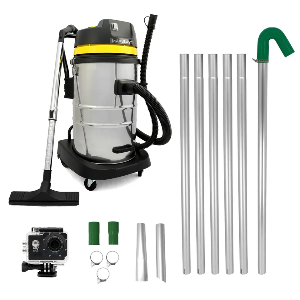 Q-Rax Commercio Artigianato Aspiratore 60L 7,2m 4K