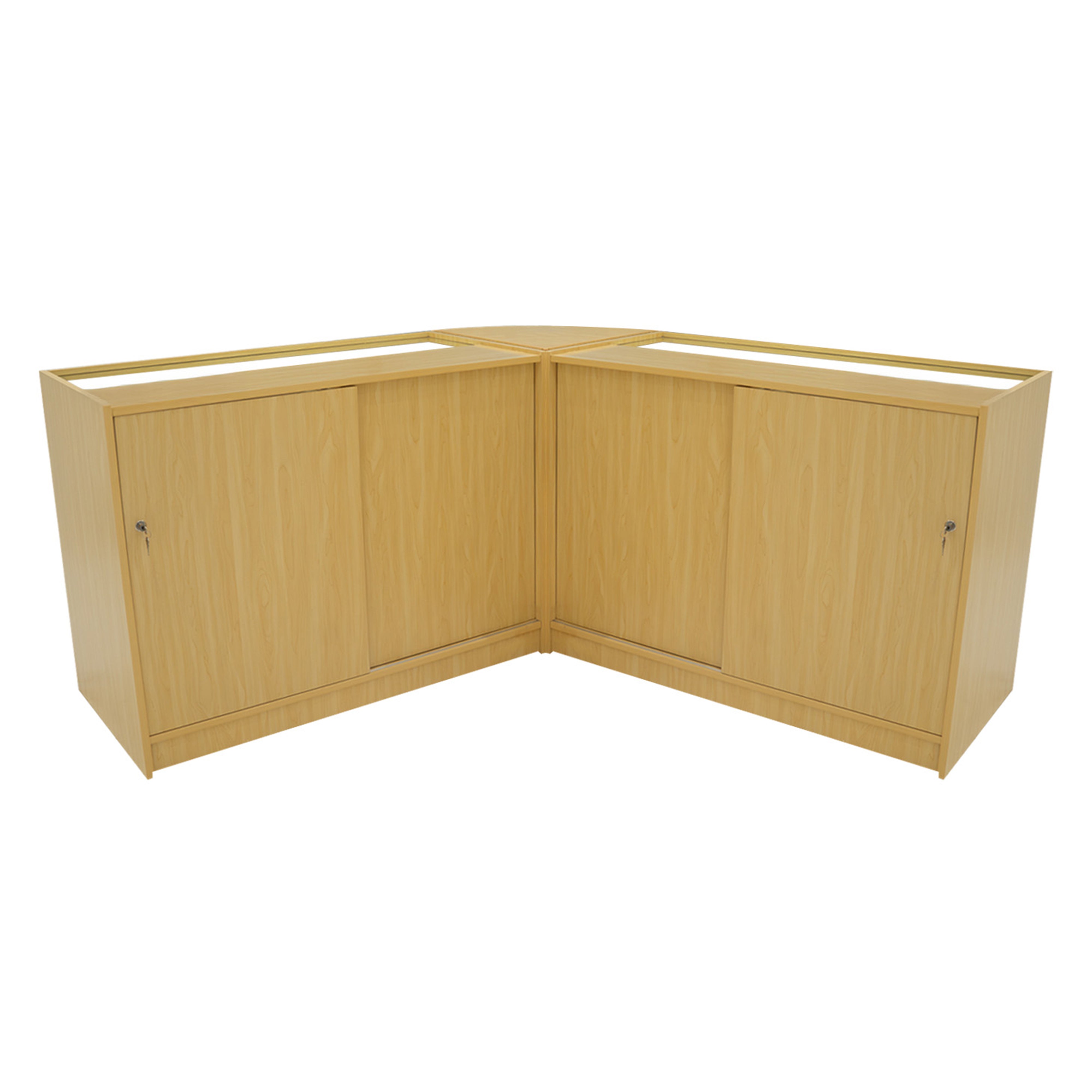 Q-Rax Banconi Helios Set 2x K1200+CM60 Bancone Acero