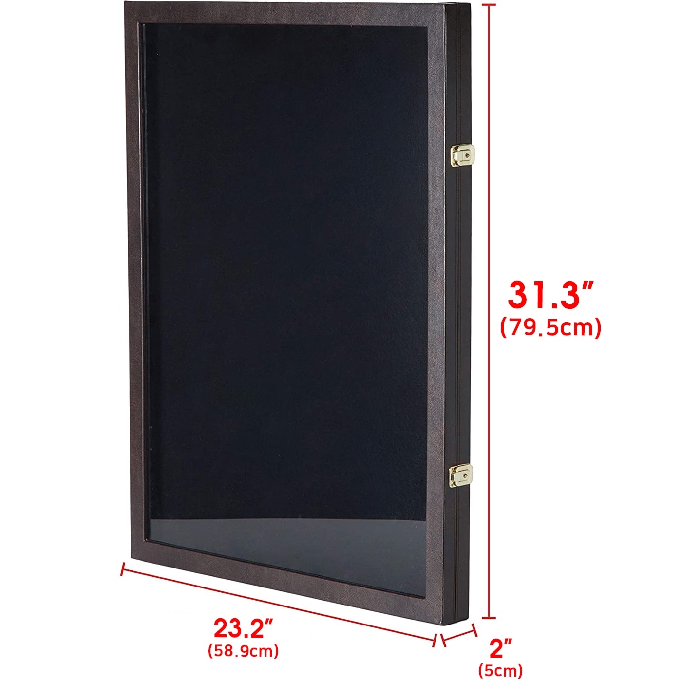 Jackcube Design Display teca maglia marrone con serratura