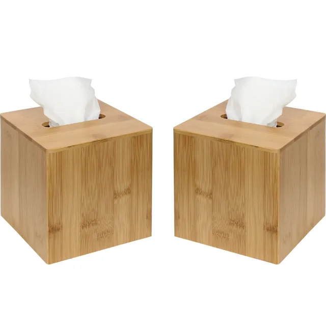 Jackcube Design Living Room Coprifazzoletti Bambù 2 Pezzi