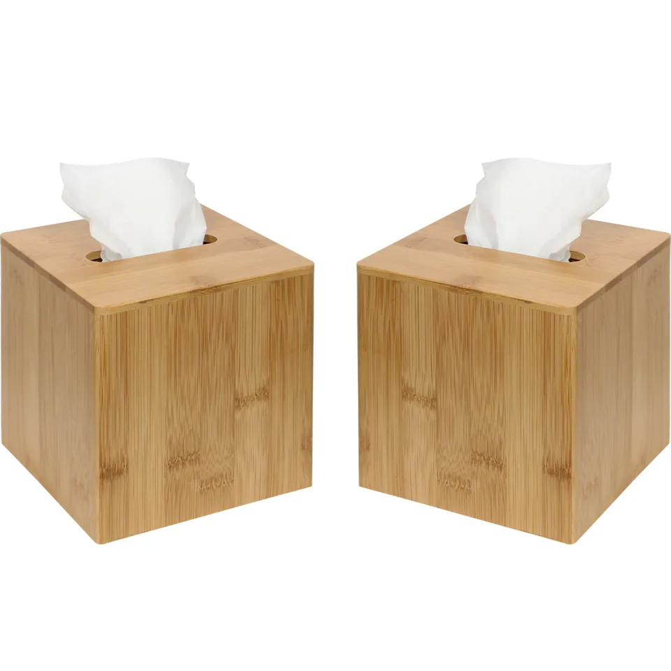 Jackcube Design Living Room Coprifazzoletti Bambù 2 Pezzi