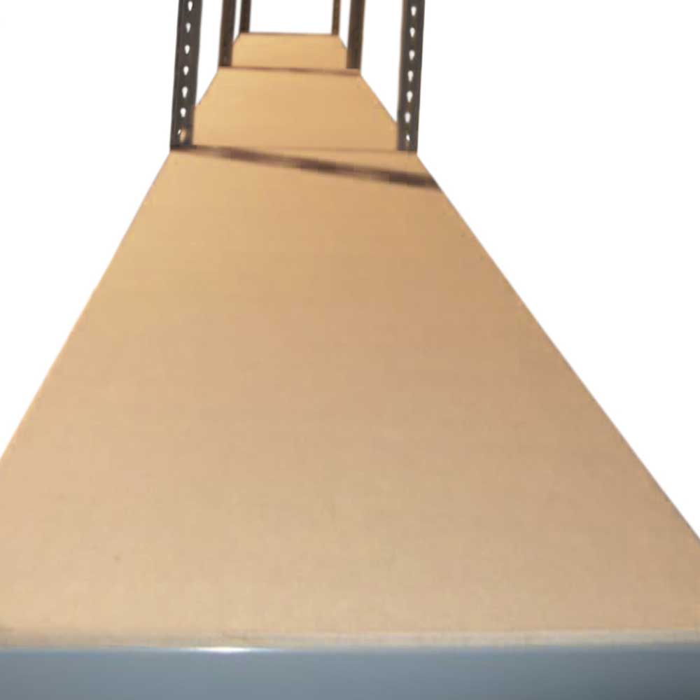 Q-Rax Scaffali Q-Rax Scaffale 120x50 cm Grigio 5 Ripiani 200 kg