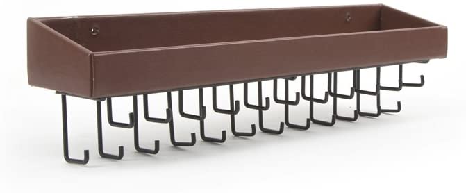 Jackcube Design Organizer Gioielli Parete 23 Ganci Marrone