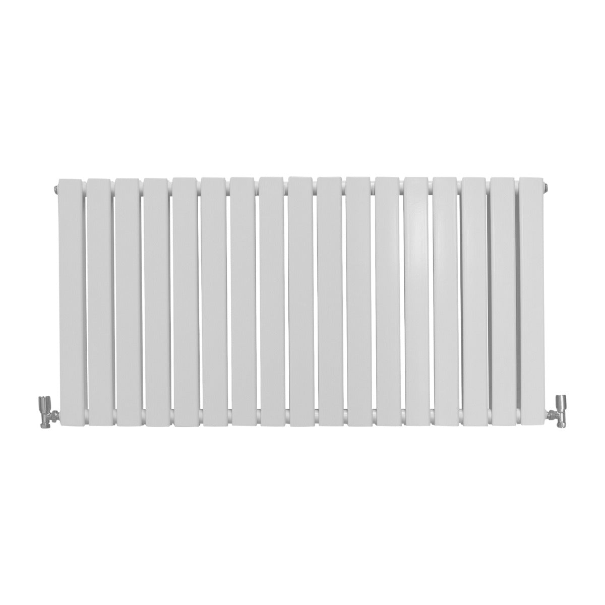 Q-Rax Radiatore Piatti Bianco Lucido 60x119 cm Acciaio