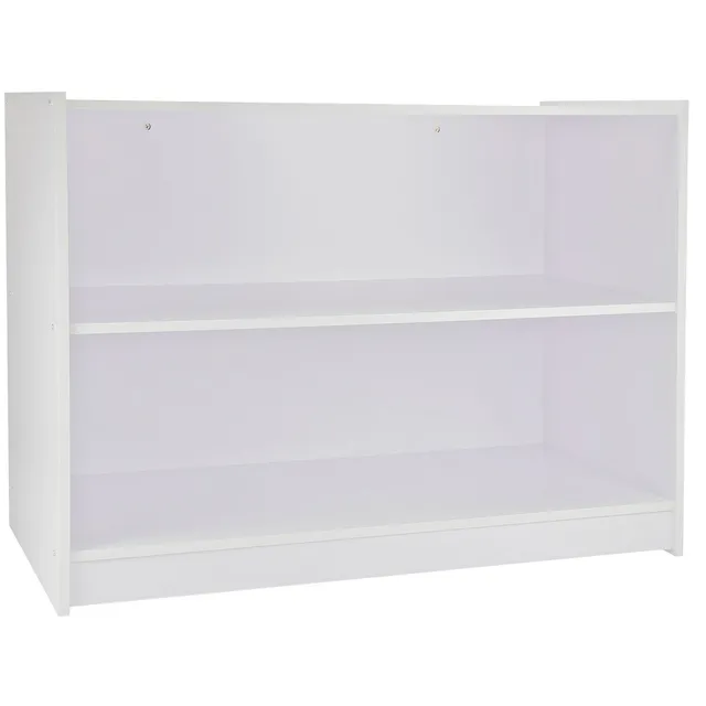 Q-Rax A1200 Bancone Negozio 120cm Bianco Brillante