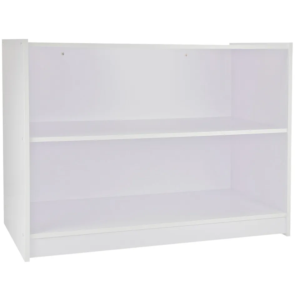 Q-Rax A1200 Bancone Negozio 120cm Bianco Brillante