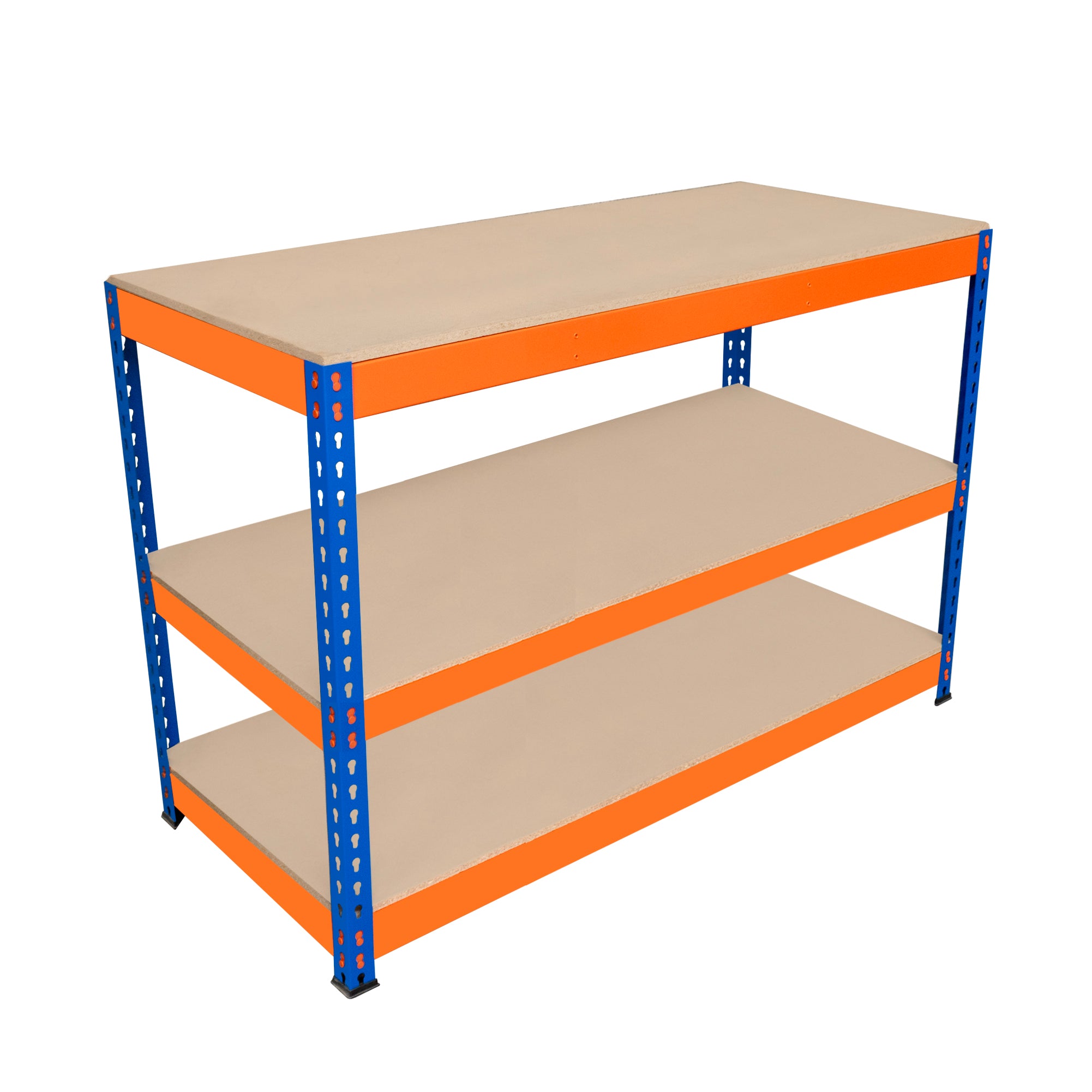 Q-Rax S-Rax Banco Lavoro 3 Ripiani 120x60x90 600kg