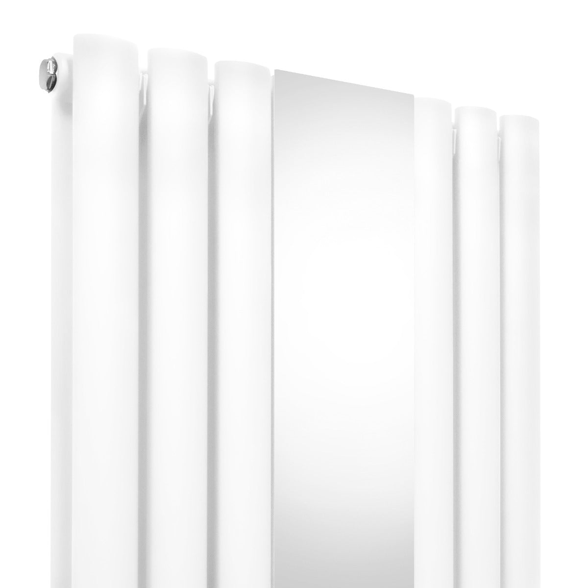 Q-Rax Radiatore Specchio 1800x380 mm Bianco Verticale
