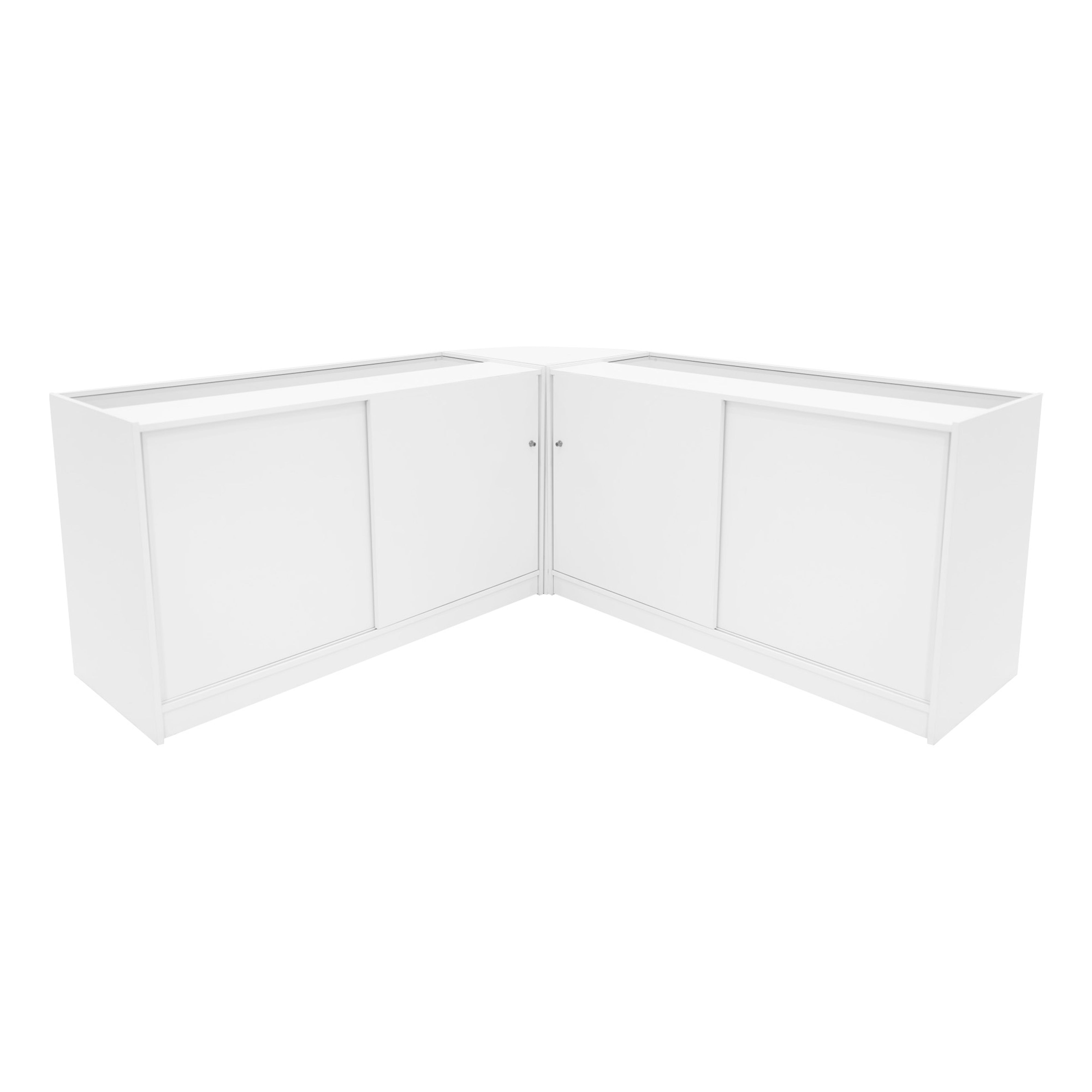 Q-Rax Andromeda C1500x2 LM60 Bancone Negozio Bianco LED