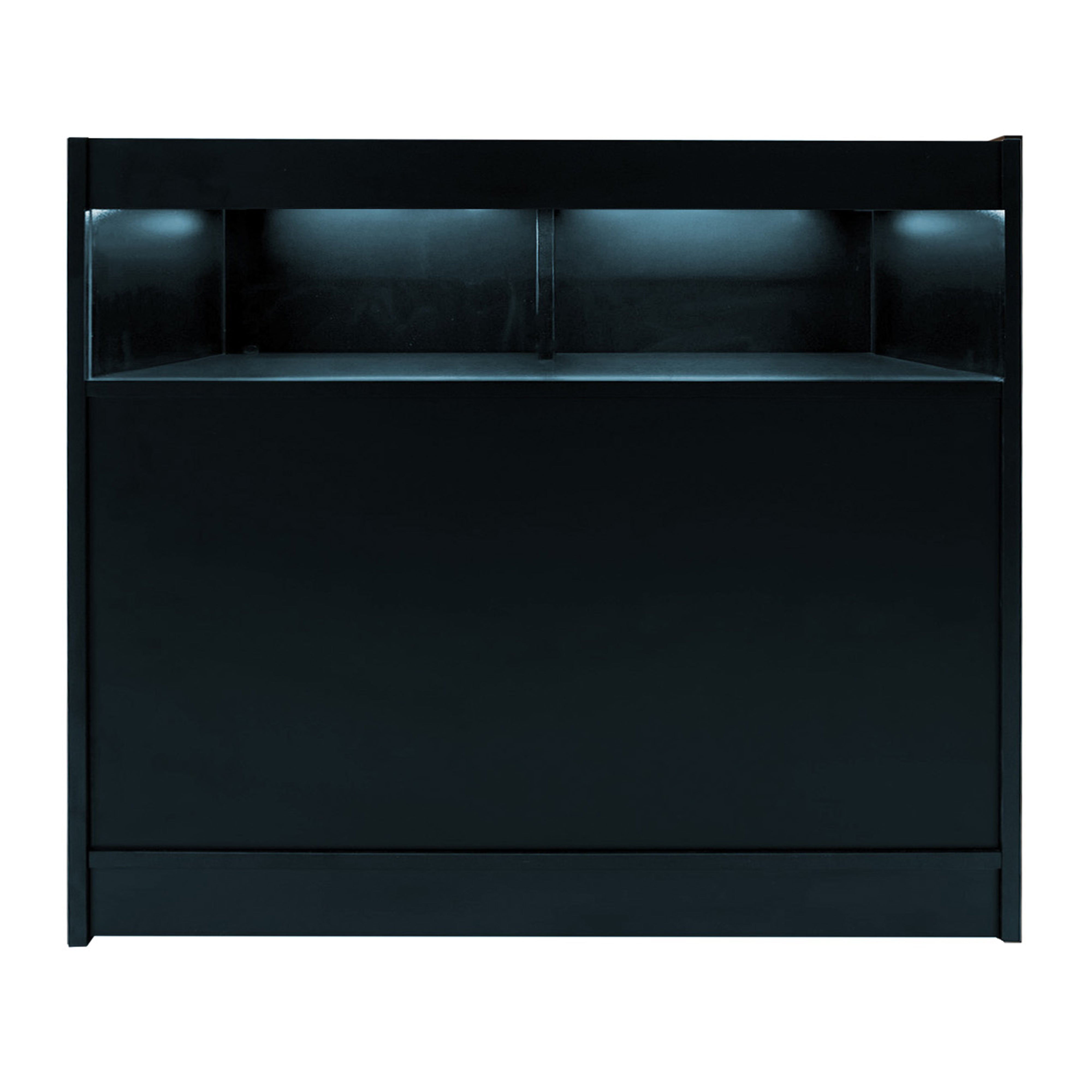 Q-Rax Sagittarius Set 4 Banconi LED Nero B1200 LM60 TB60