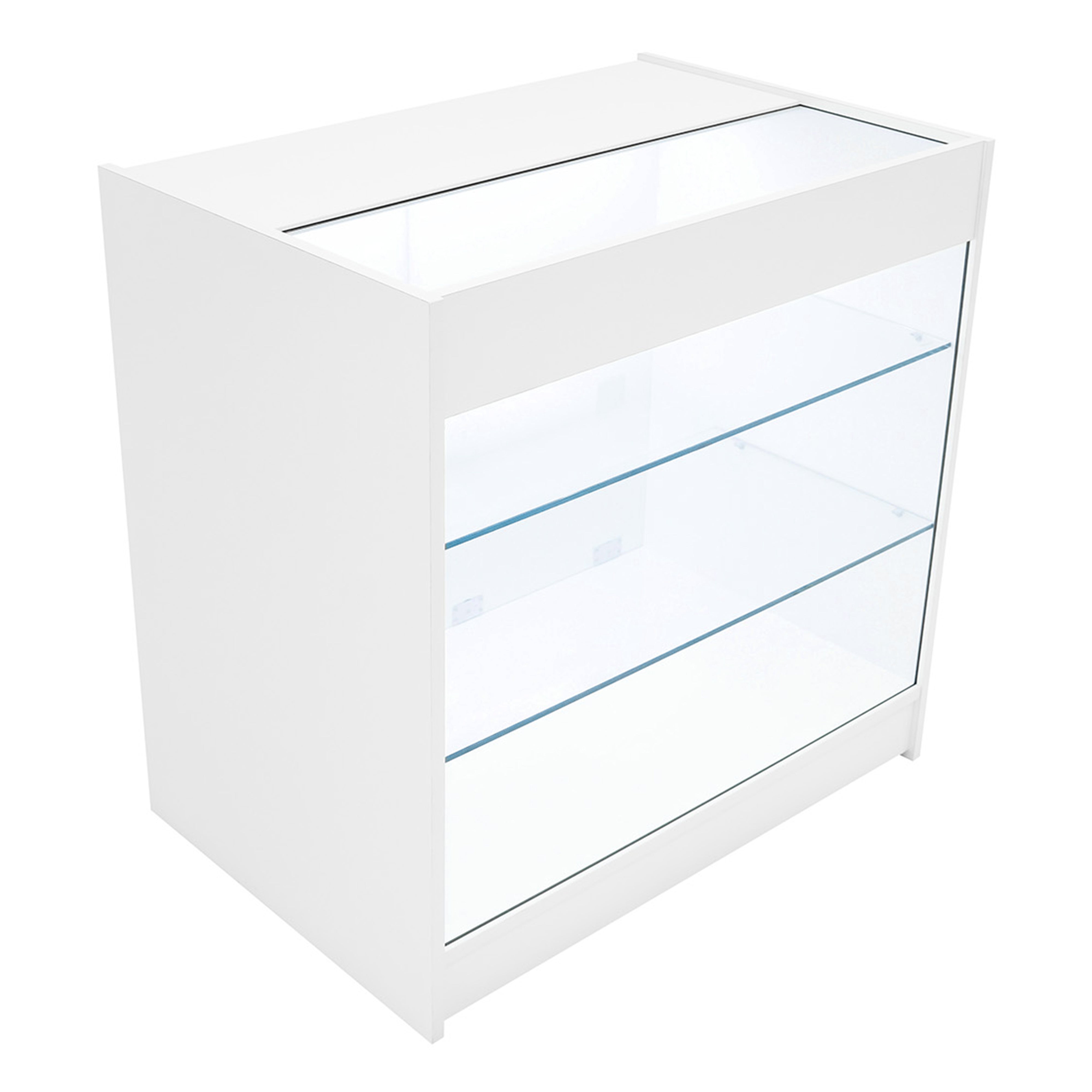 Q-Rax Banconi da Negozio Set Demeter LED K900 B900 LM60 Bianco