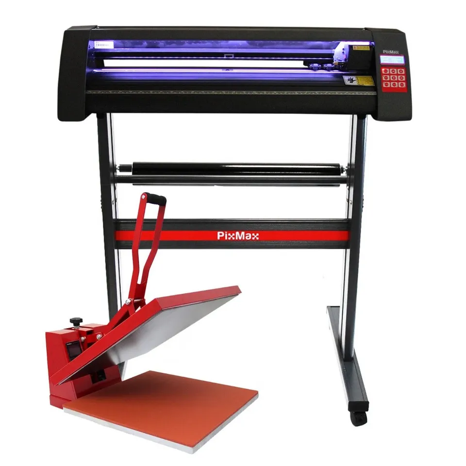 Q-Rax 720 Plotter taglio vinile LED + pressa 50x50