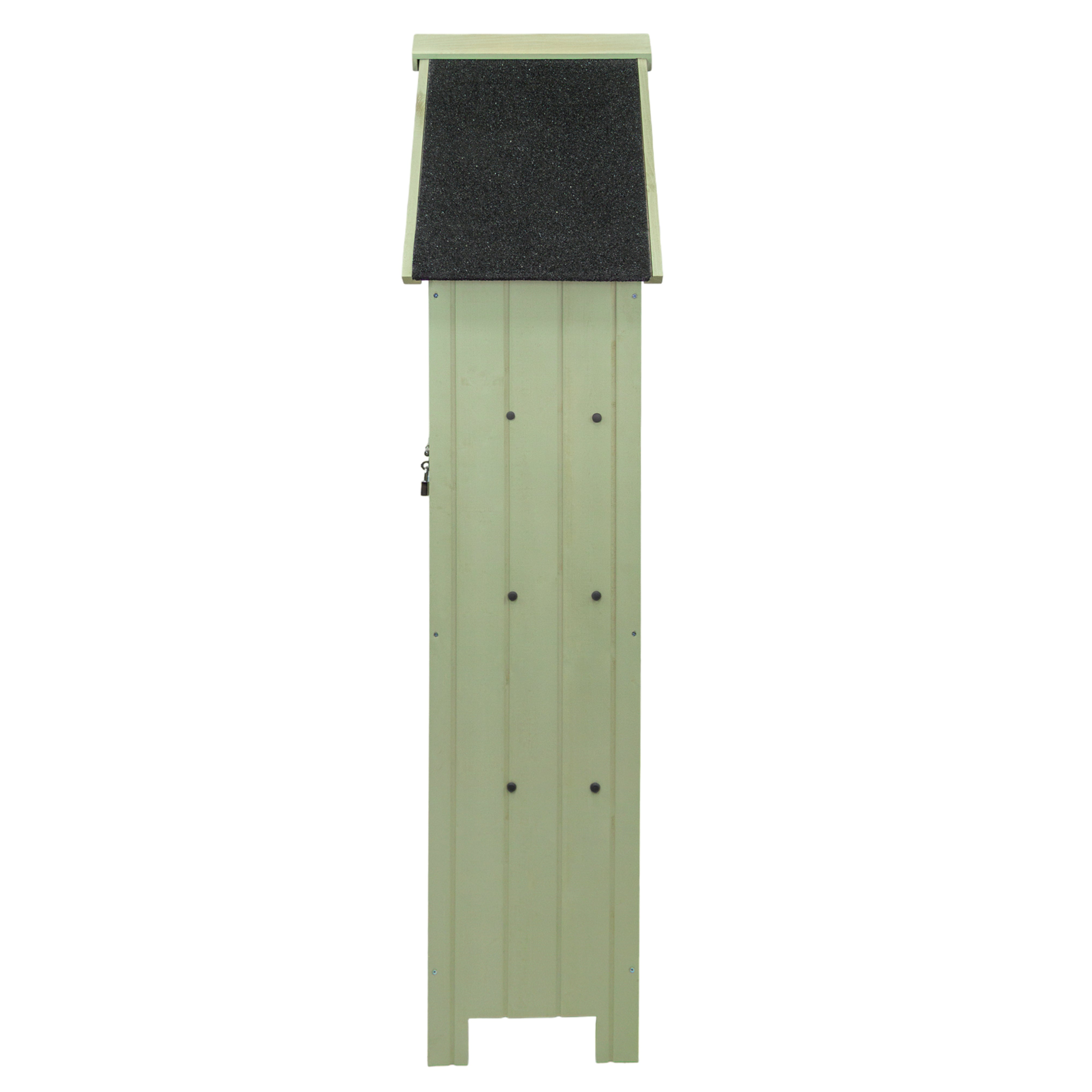 Q-Rax Casette in Legno Capanno Giardino Verde salvaspazio