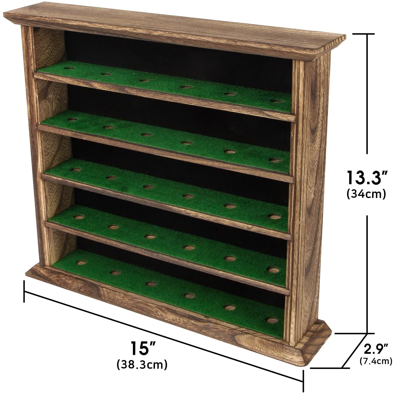 Jackcube Design Display espositore palline golf legno 30 posti