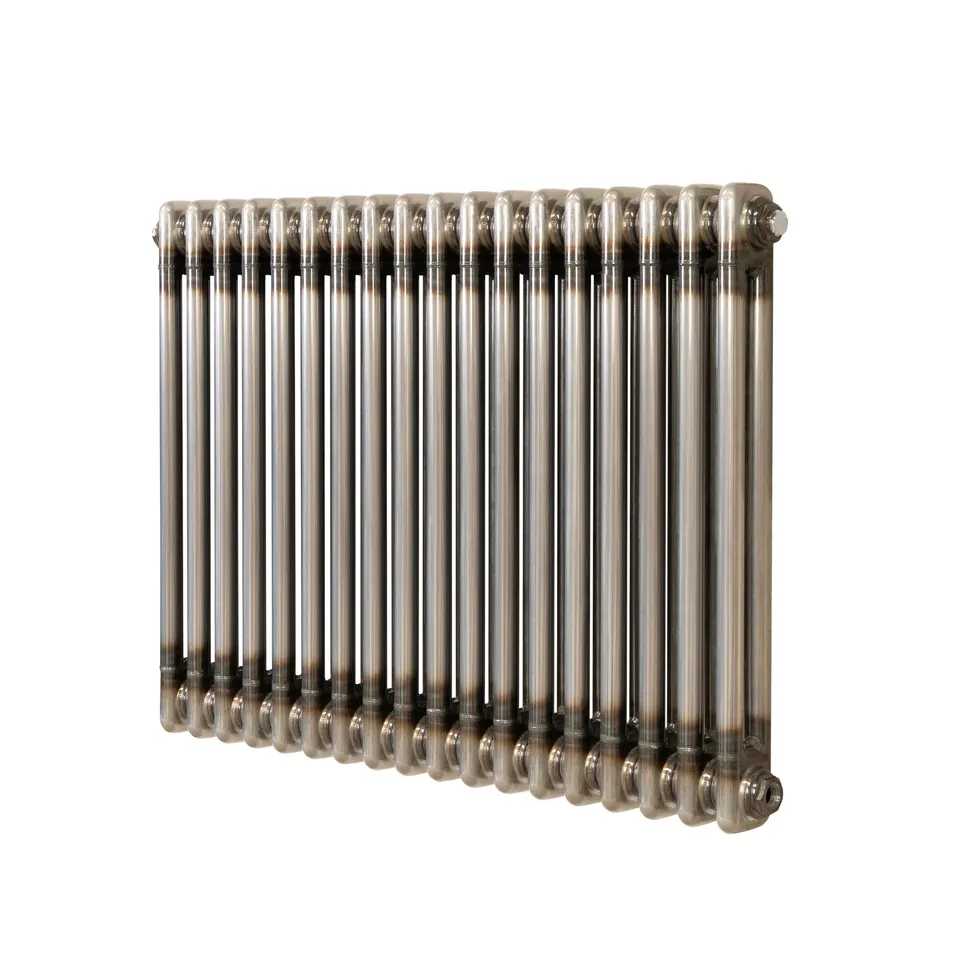 Q-Rax Radiatore Tradizionale 2 Colonne 600x830 Metallo Grezzo