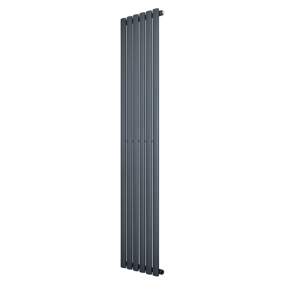 Q-Rax Radiatori Tradizionali Ovale Verticale 1800x360 Antracite