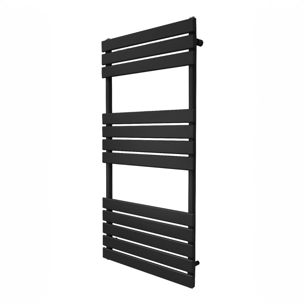 Q-Rax Radiatori per Asciugamani 1200x600mm Nero Opaco