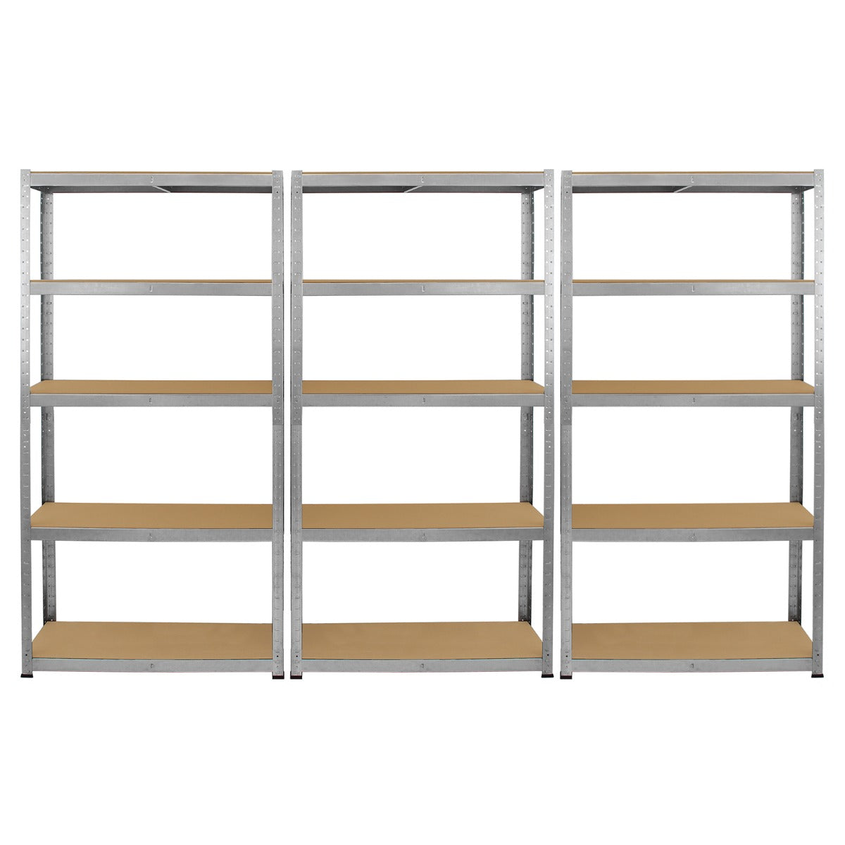 Q-Rax Galwix scaffale garage 90x30 galvanizzato 6 pezzi