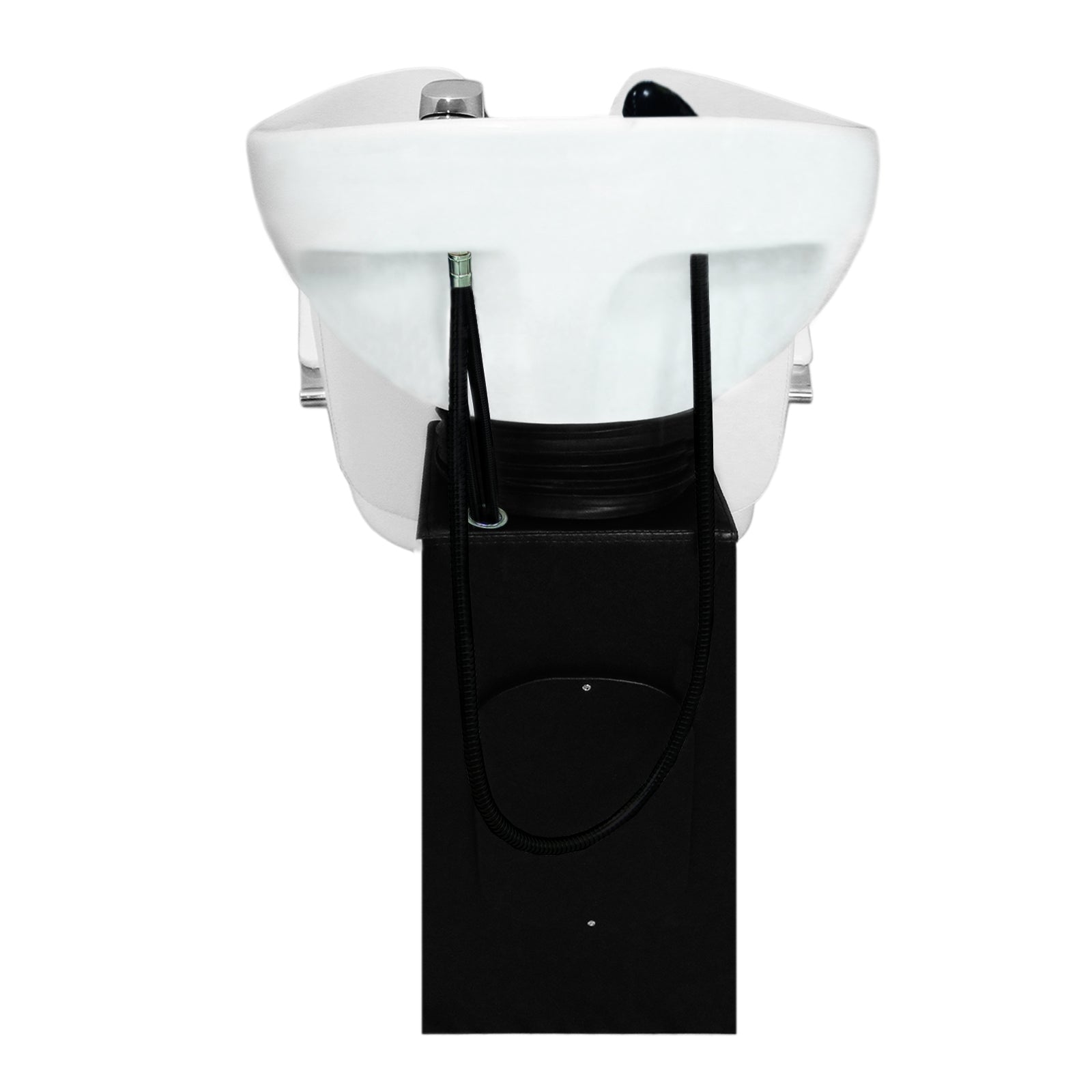 Q-Rax Poltrona Parrucchiere Shampoo Bianco Lavello Ceramica 150 kg