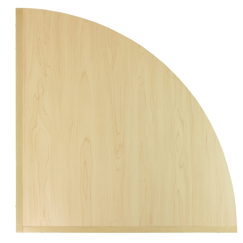 Q-Rax LM60 Bancone Angolare Negozio Acero 60x60 cm Mensole
