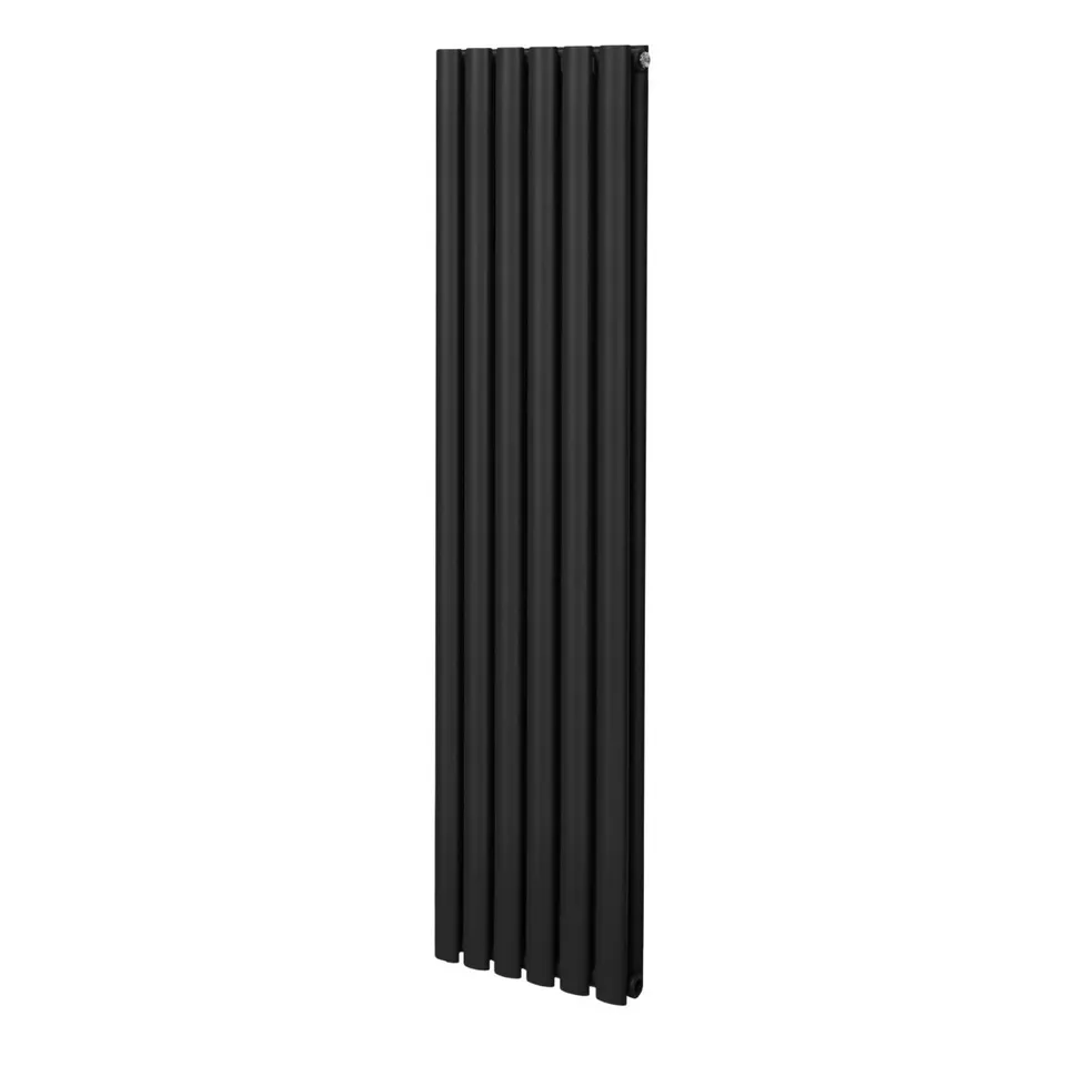 Q-Rax Radiatori Tradizionali radiatore colonna ovale 1600x360 mm nero