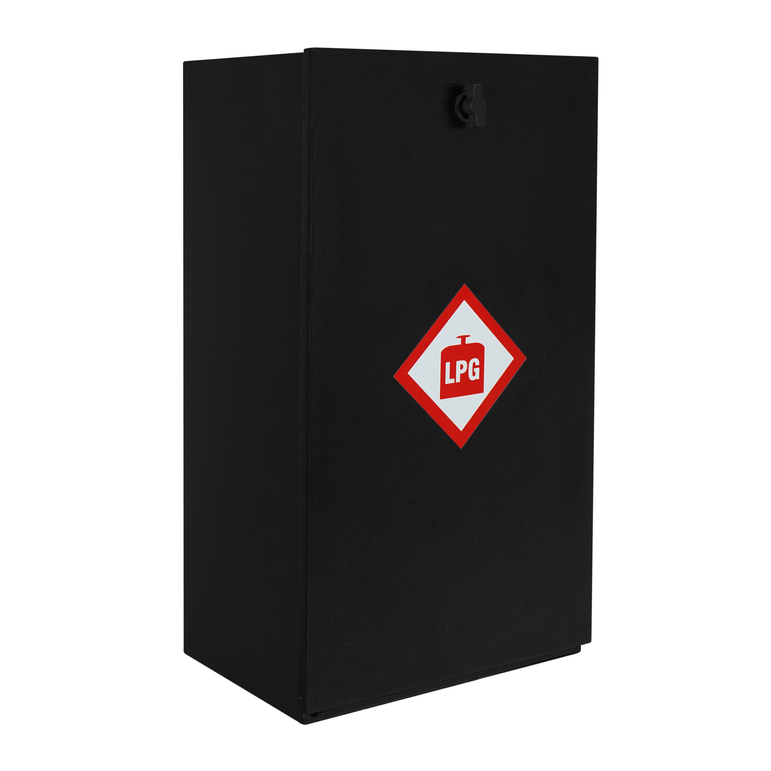 Q-Rax Deposito all'Aperto Box Porta Bombola Gas 6kg in Acciaio