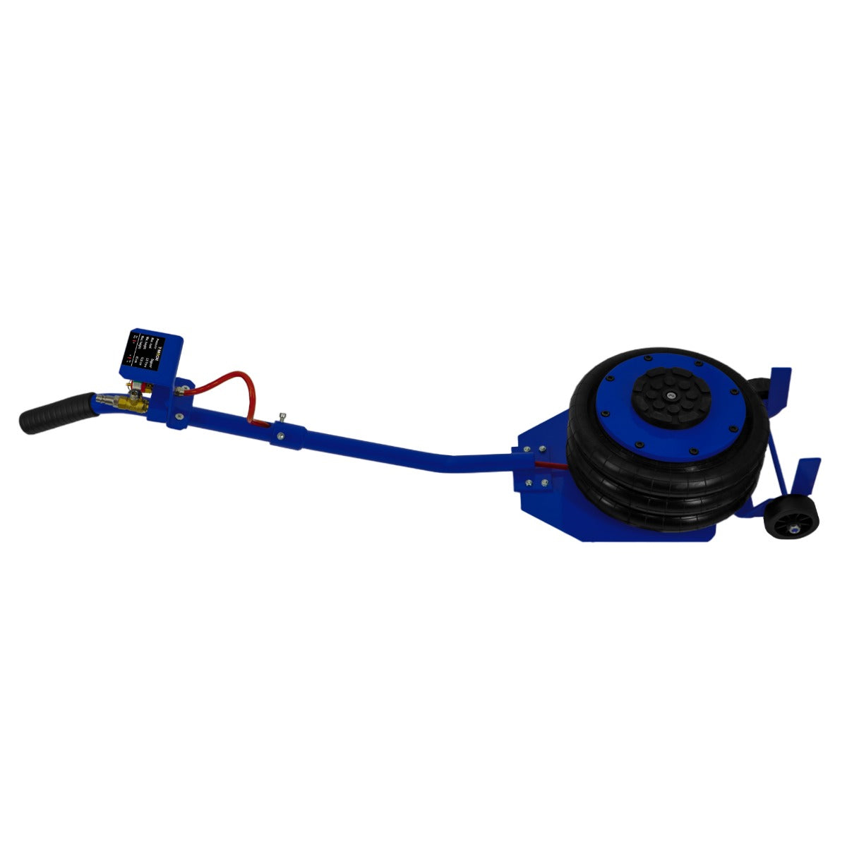 Q-Rax Cric Pneumatico Air Bag 3,5T Maniglia Lunga Portatile