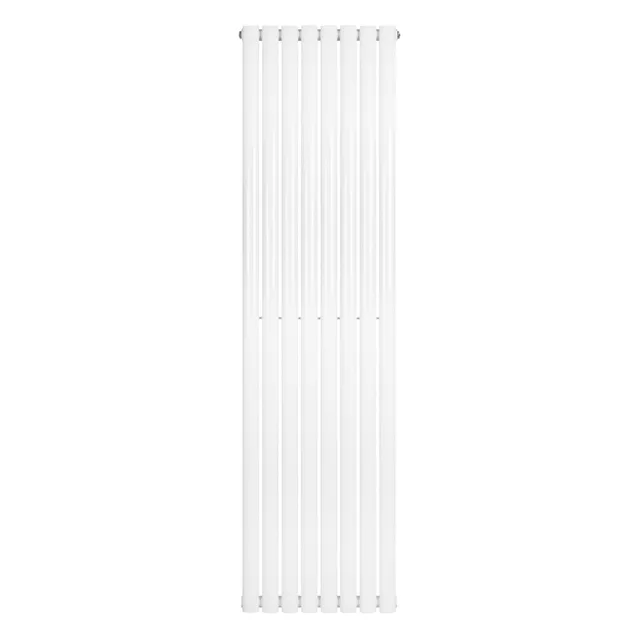 Q-Rax Radiatore Colonna Singola Ovale 1800x480 mm Bianco