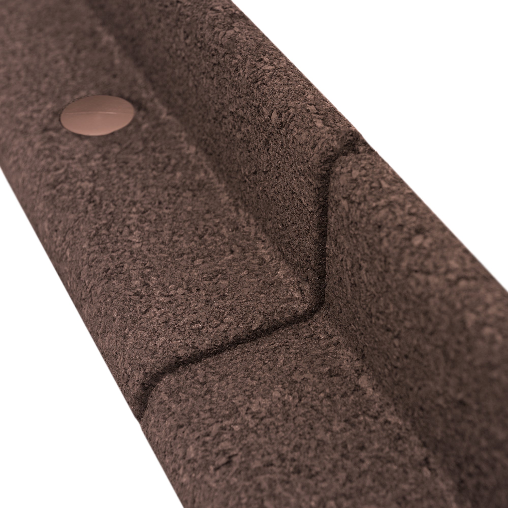 Q-Rax bordura giardino flessibile marrone 6x1,2 m gomma
