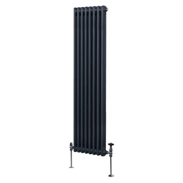 Q-Rax Radiatori Tradizionali Termosifone 1800x382 Antracite 2 Colonne