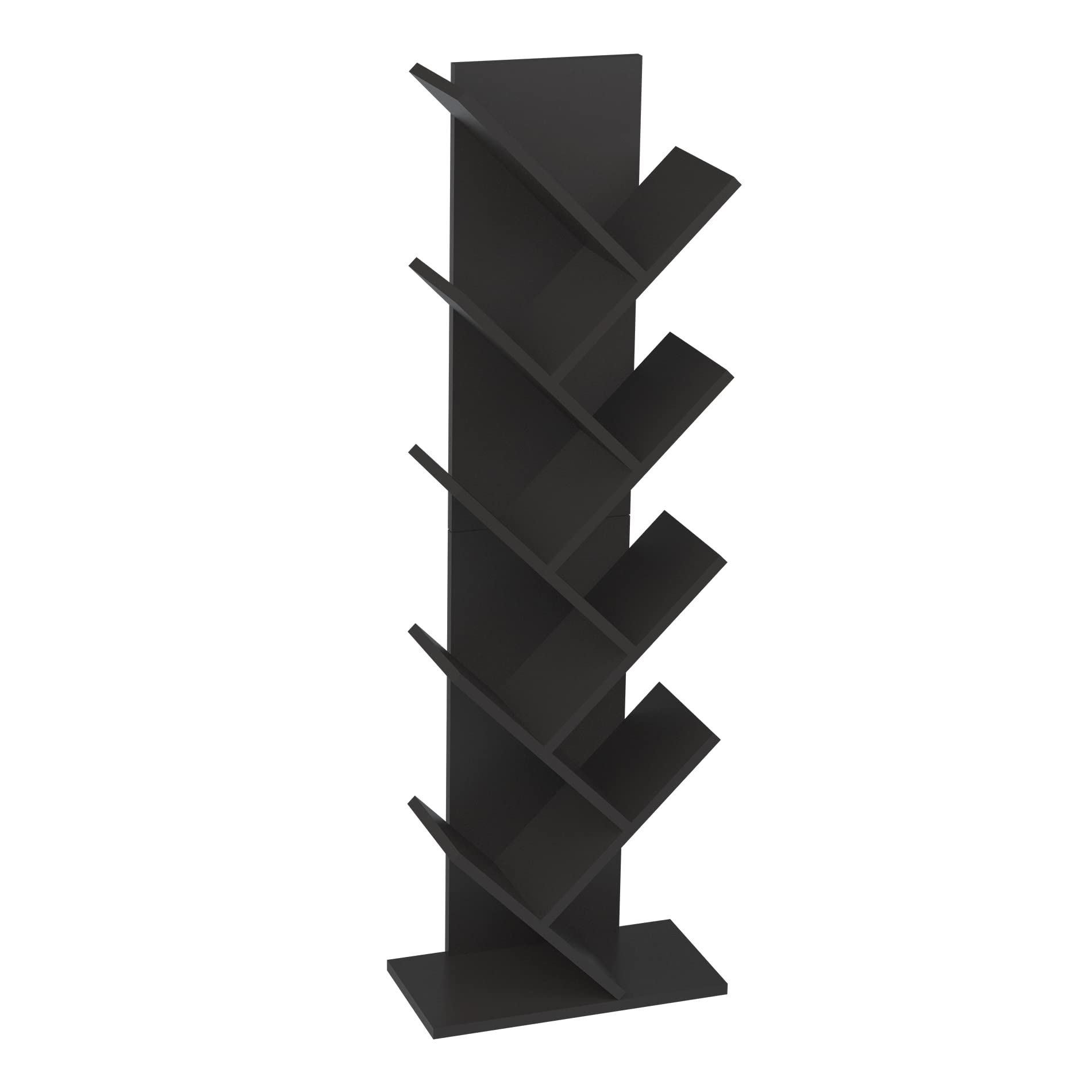 Henor Albero Doppio 50x25x162 Scaffale Grafite Verticale