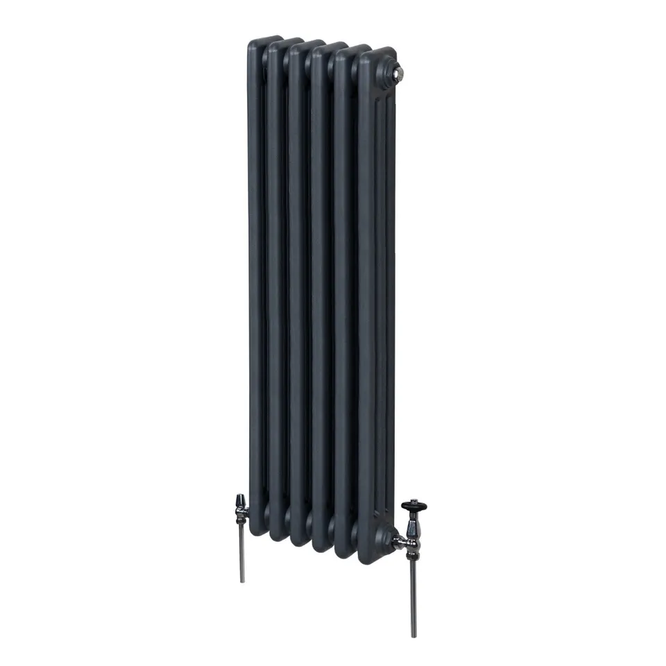 Q-Rax Radiatore 3 Colonne 1500x292 mm Grigio Antracite