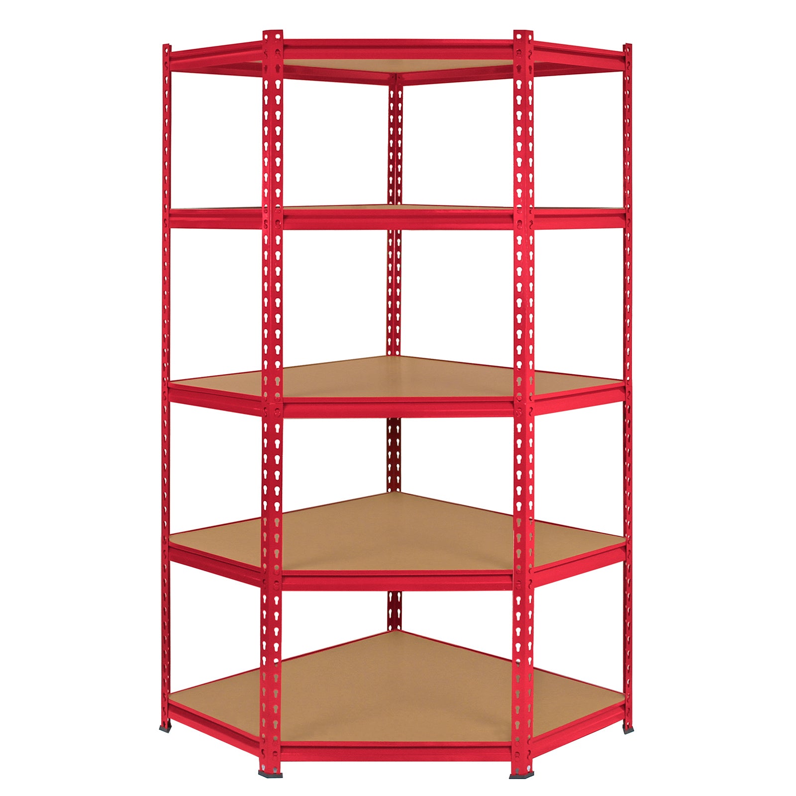 Q-Rax Z-Rax Scaffale Garage Acciaio Rosso 90cm 265kg