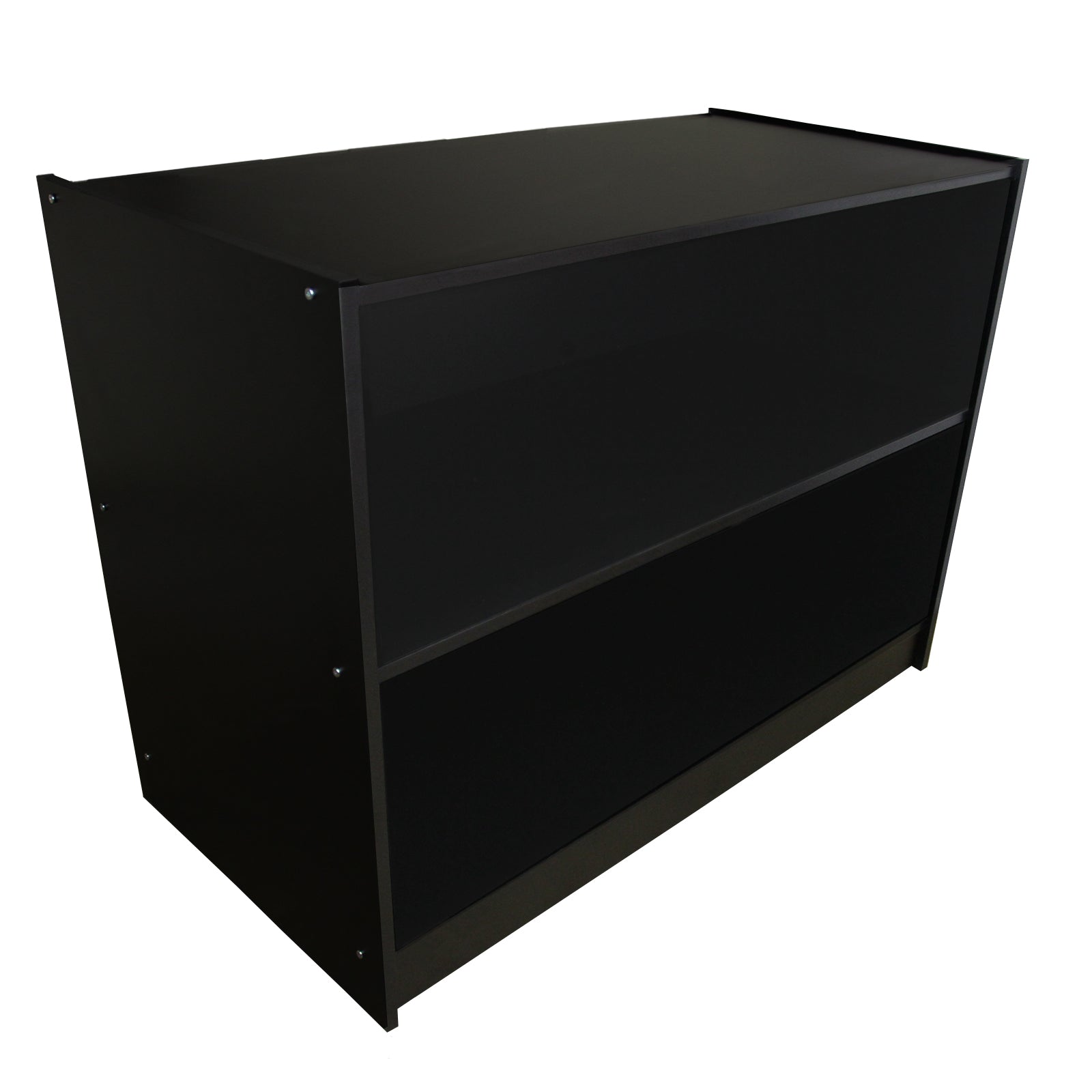 Q-Rax A1200 Bancone Negozio Nero 120cm Laminato 90cm