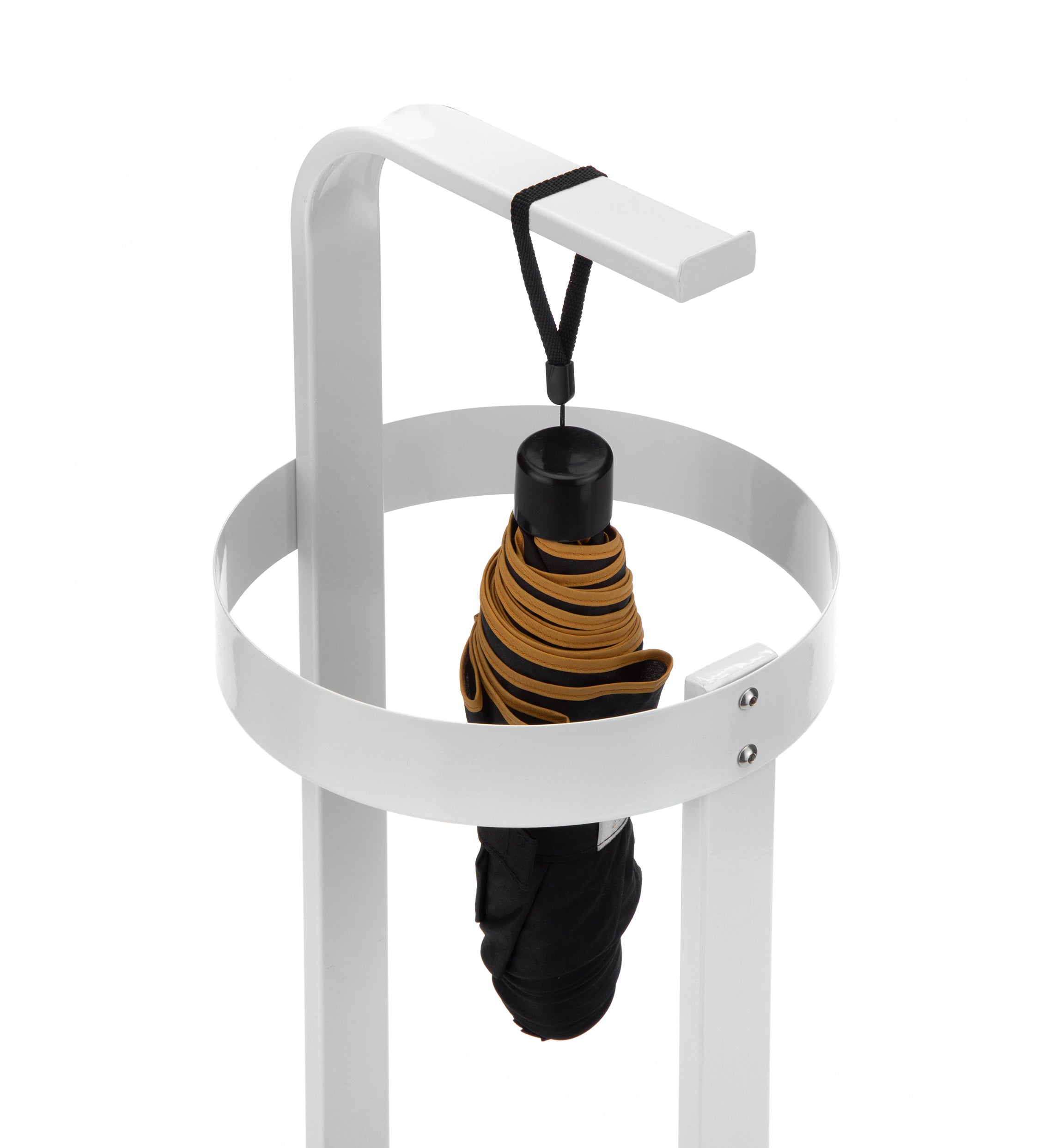 Jackcube Design Entryway Portaombrelli Acciaio Bianco
