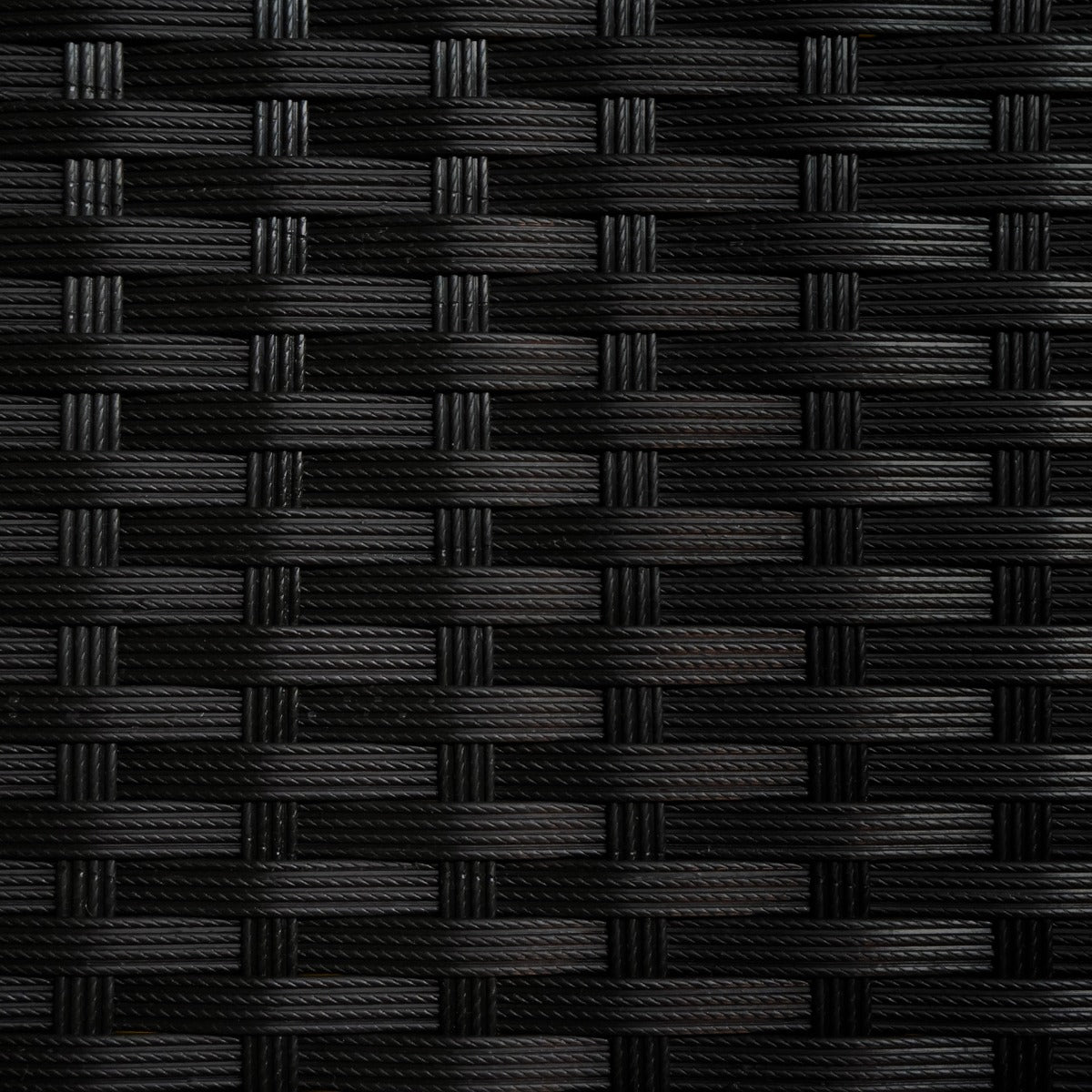 Q-Rax Contenitore Cuscini Rattan Nero 582L Box Giardino