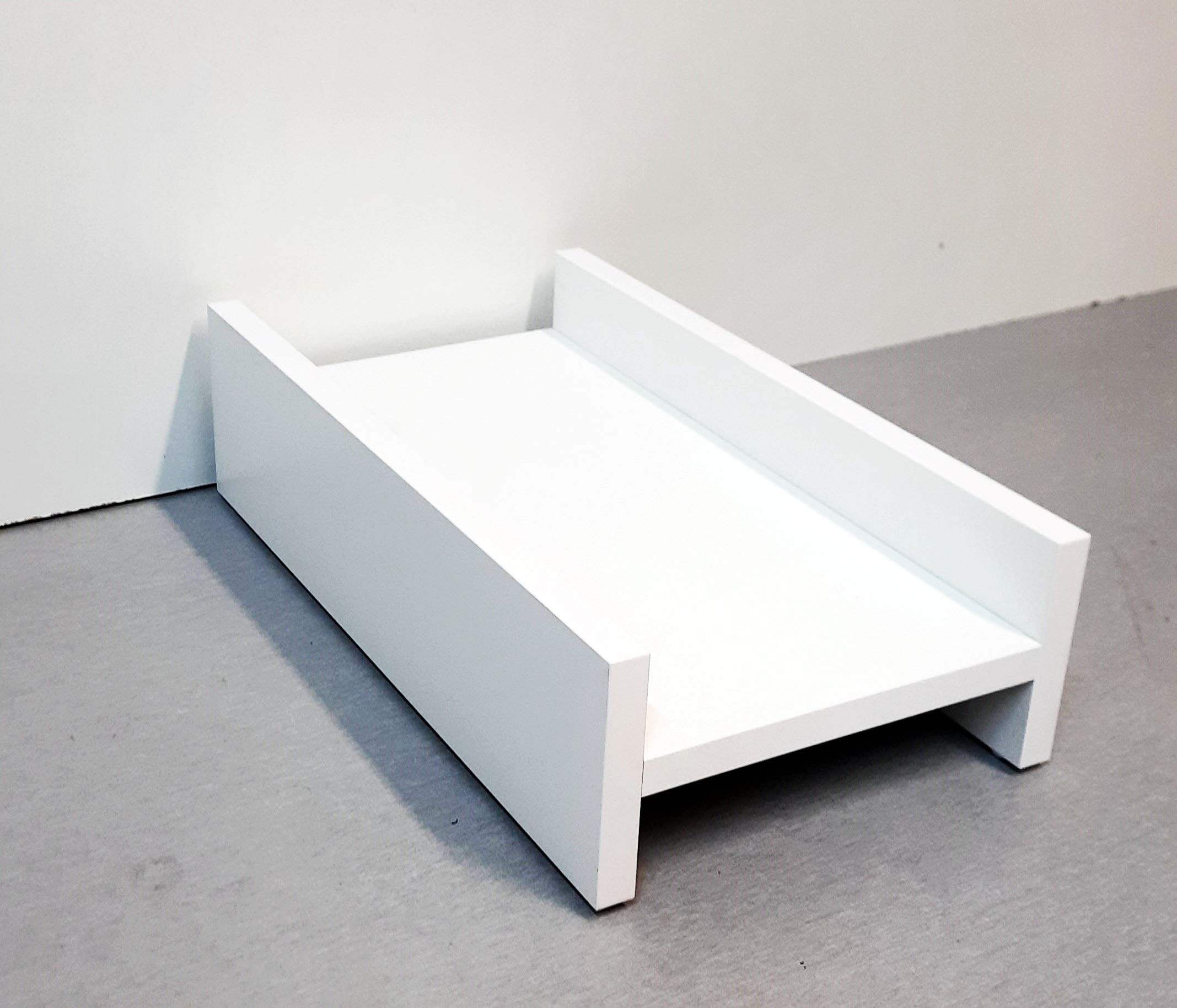 Henor Prese della CPU supporto torre legno 25x45x12 cm bianco